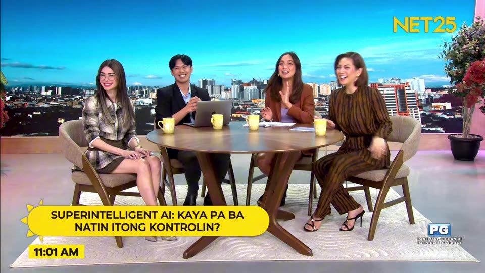 Joshua Cervantes on the NET25 Kada Umaga panel